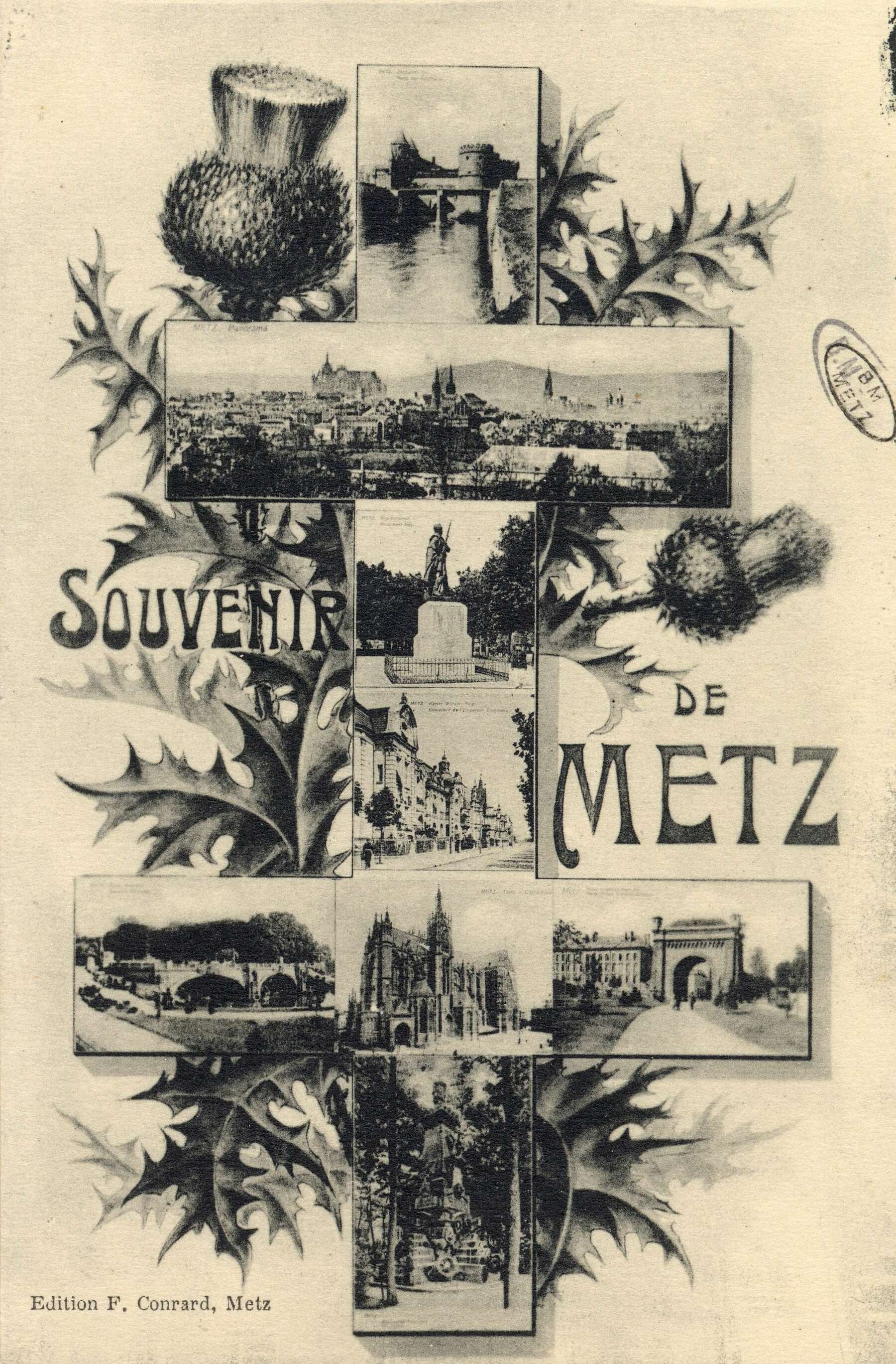 Contenu du Souvenir de Metz