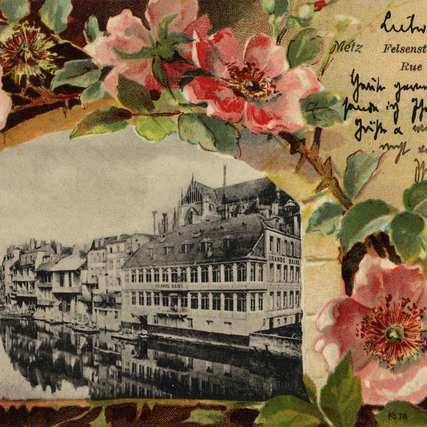 Contenu du Cartes postales fantaisies de Metz Contenu du Cartes postales fantaisies de Metz