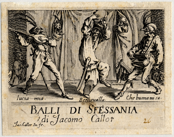 Contenu du Jacques Callot : les Balli di Sfessania