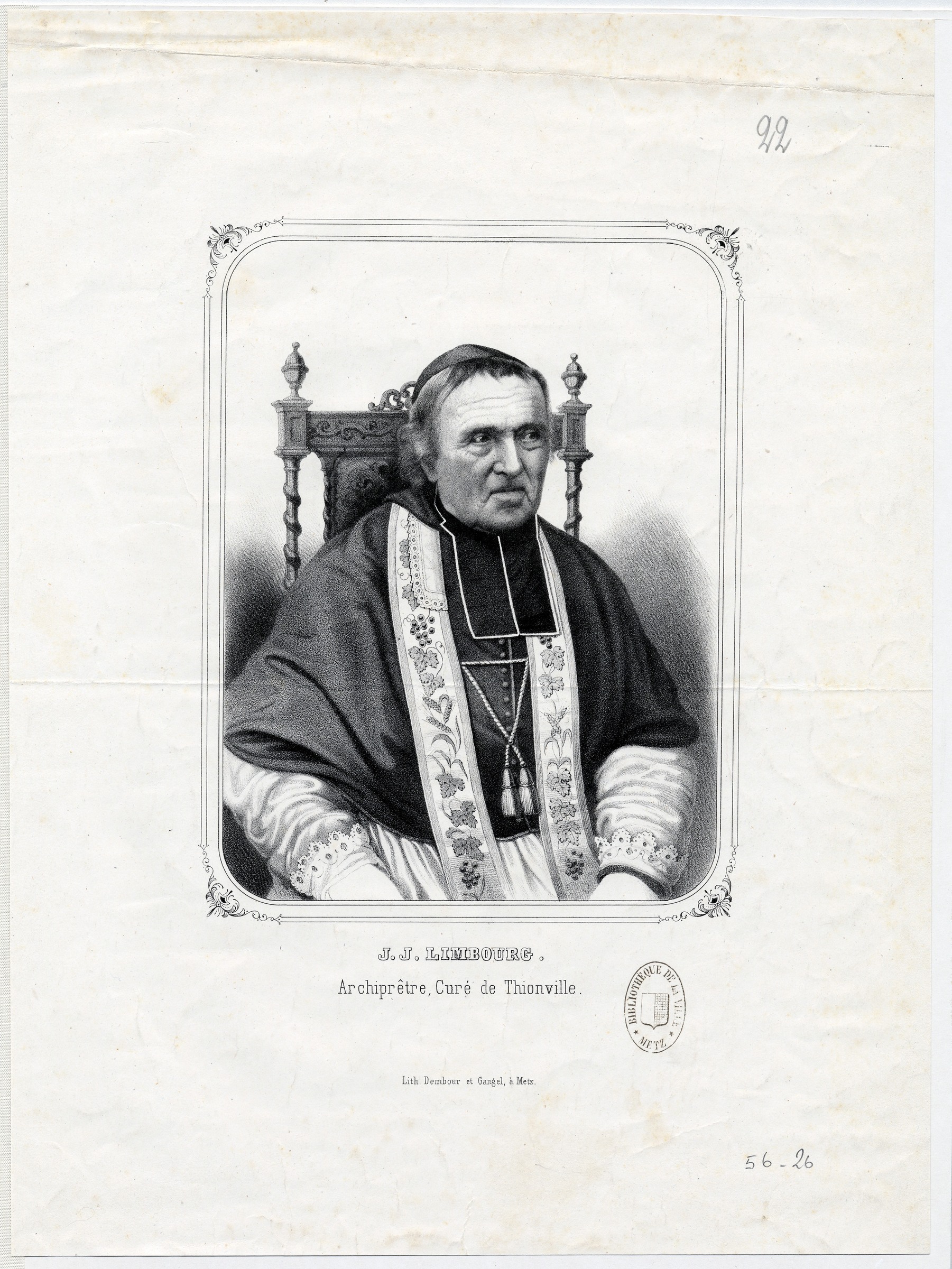 Contenu du Portrait d'archiprêtre