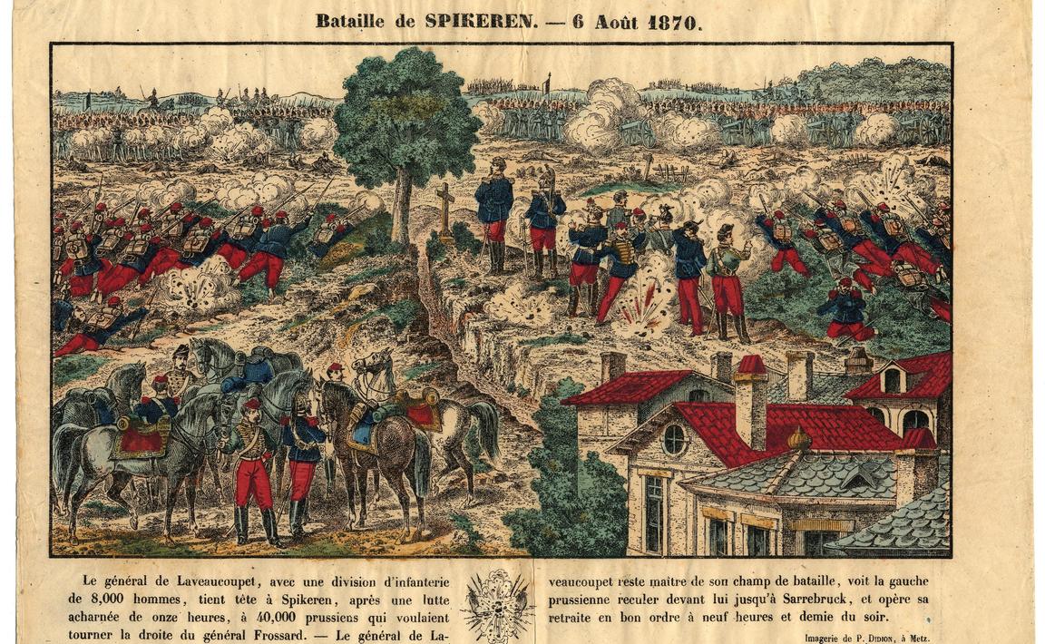 Contenu du Bataille de Spikeren [Spicheren] : 6 août 1870