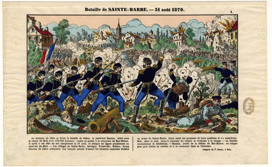 Contenu du Bataille de Sainte-Barbe : 31 août 1870