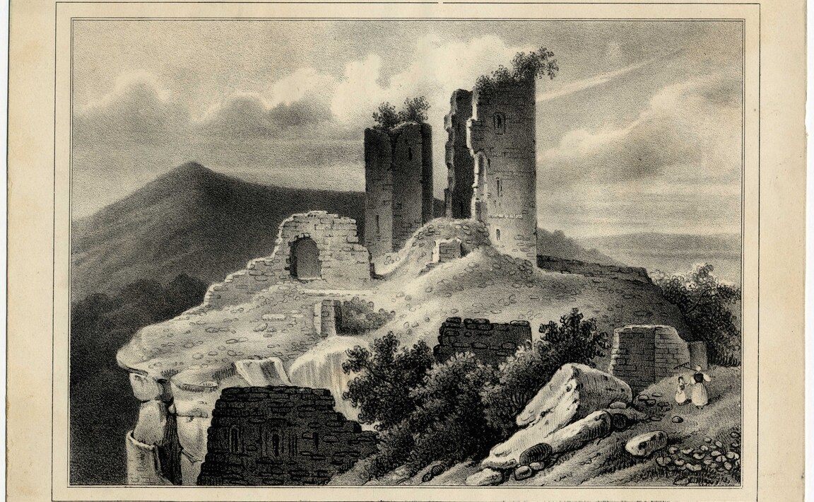 Contenu du Phalsbourg : ruines du château de Lutzelbourg