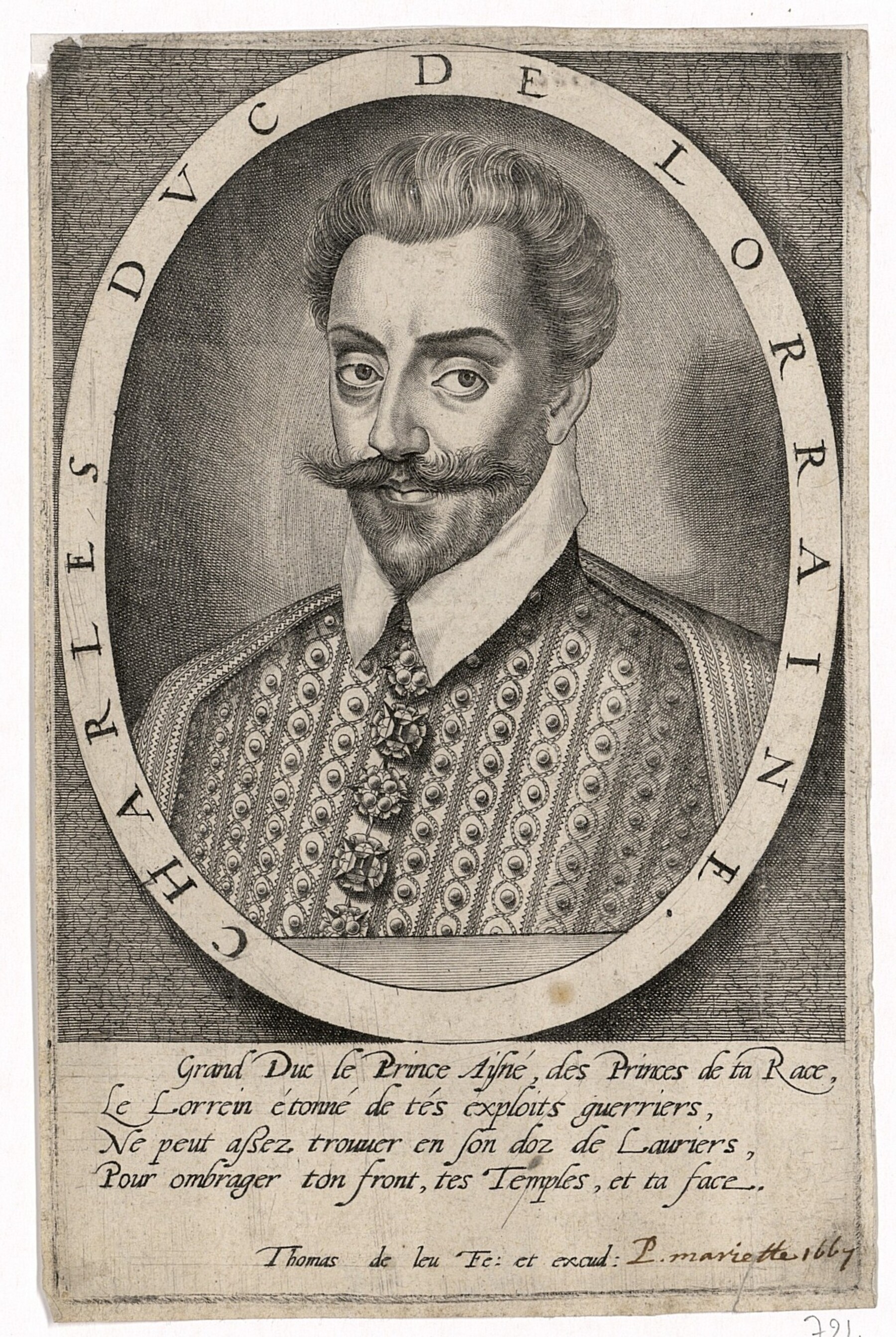 Contenu du Portrait de duc de Lorraine