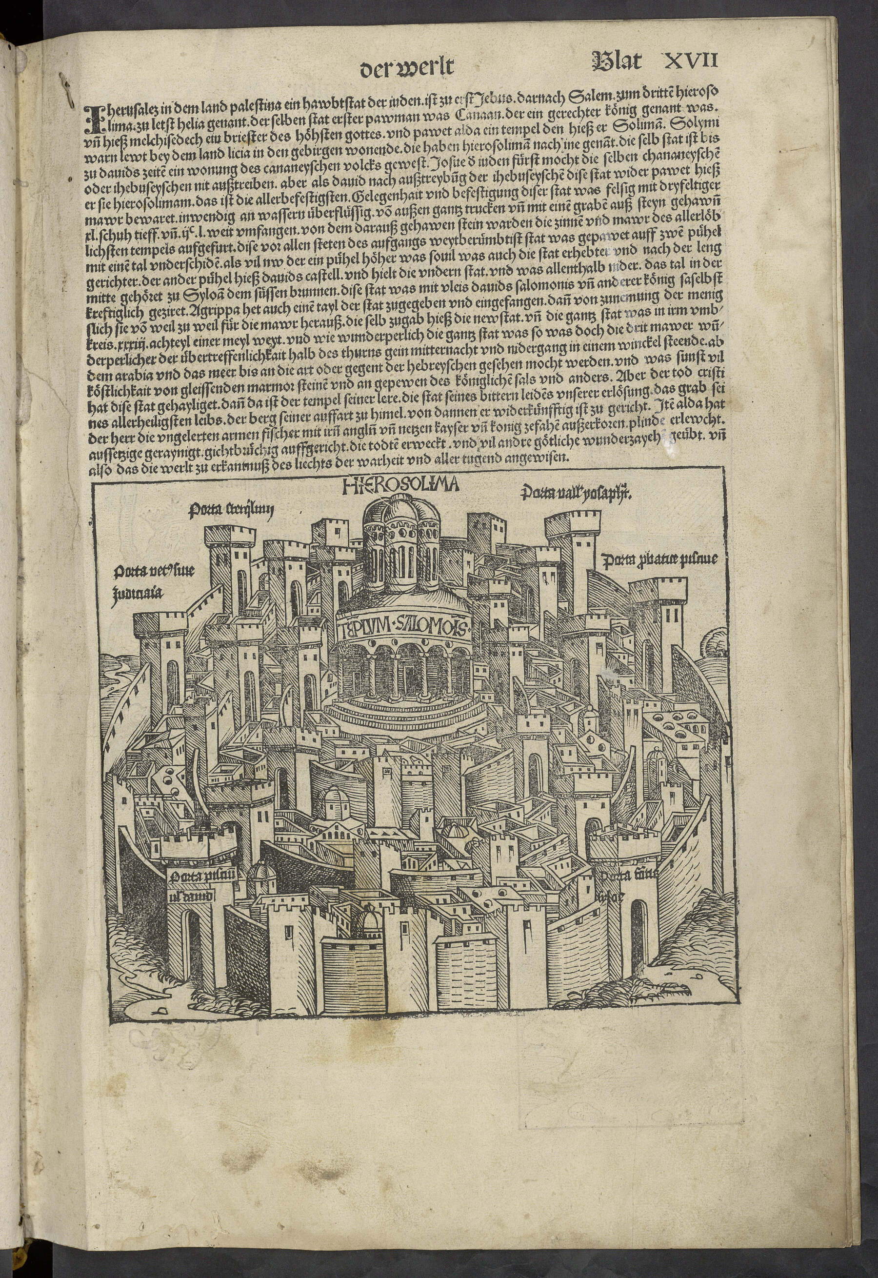 Contenu du Das Buch der Croniken und Geschichten Contenu du Das Buch der Croniken und Geschichten