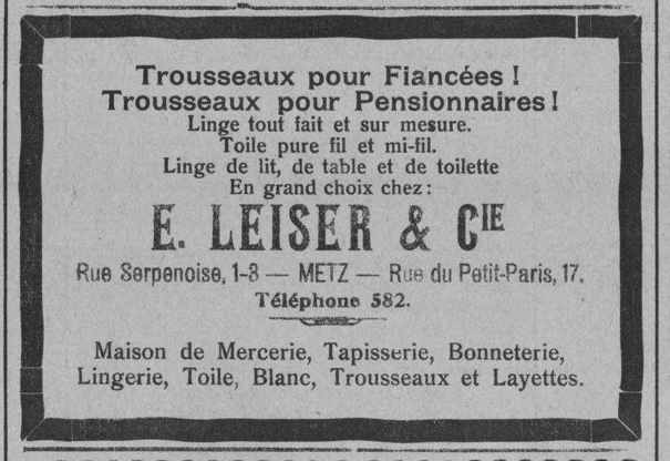 Le trousseau Le trousseau