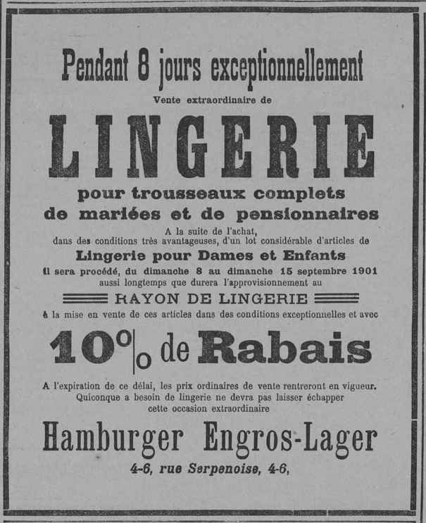 Le trousseau Le trousseau