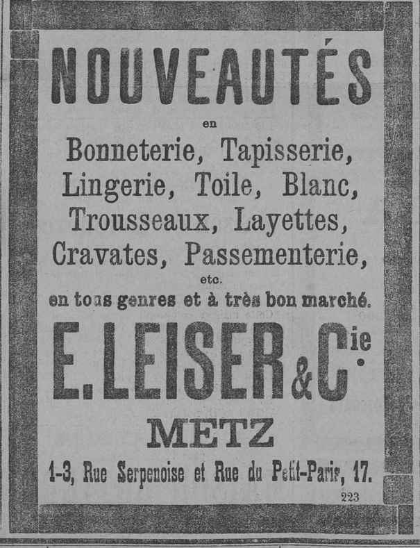 Le trousseau Le trousseau