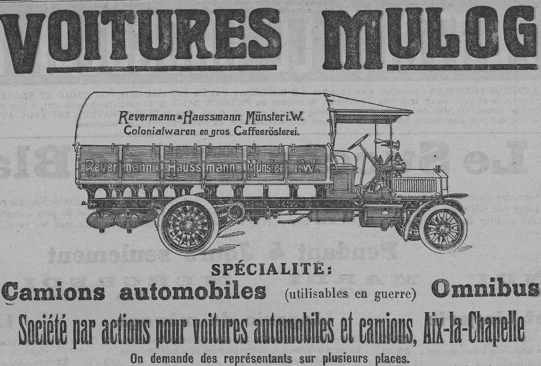 Contenu du Voitures Mulog, camions automobile, omnibus Contenu du Voitures Mulog, camions automobile, omnibus