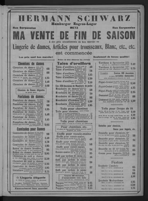 Le trousseau Le trousseau