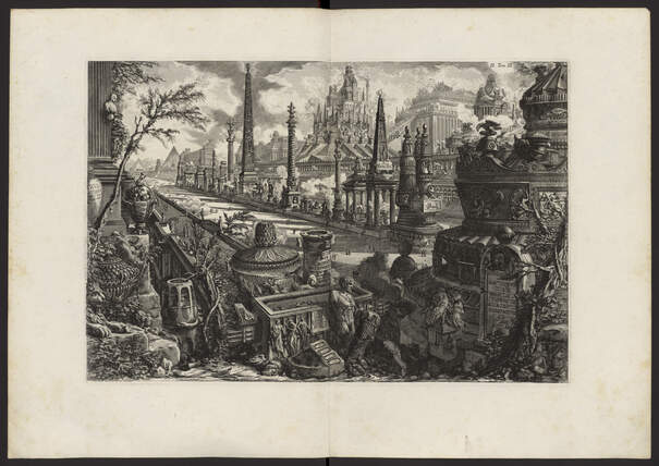 Contenu du Piranèse ou la mémoire des ruines