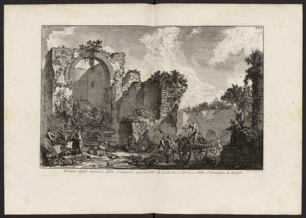 Contenu du Piranèse ou la mémoire des ruines