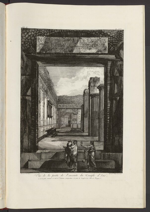 Contenu du Piranèse ou la mémoire des ruines