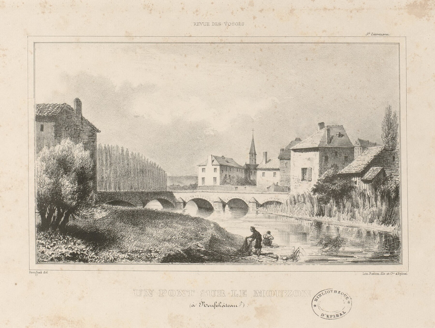 Contenu du Neufchâteau : un pont sur le Mouzon
