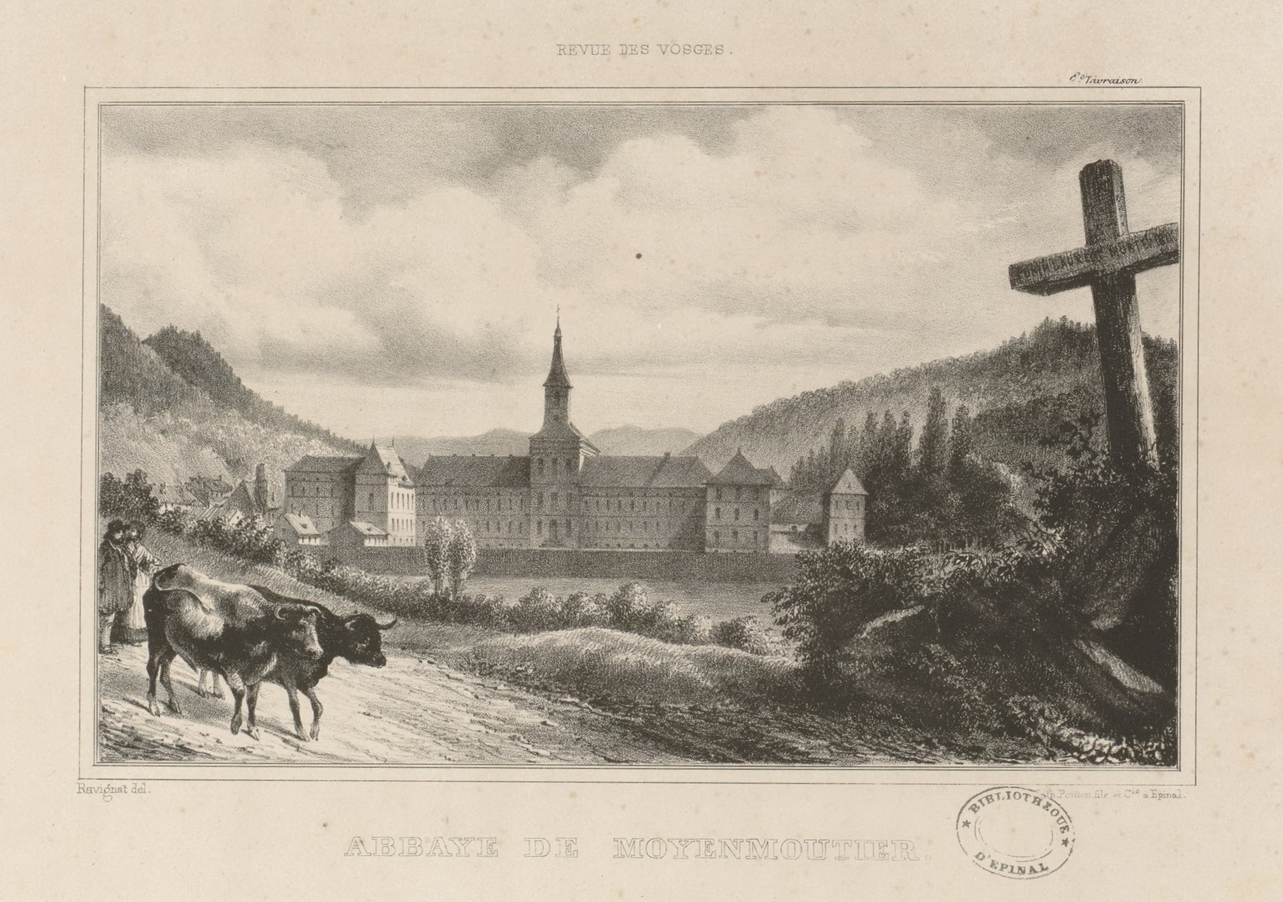 Contenu du Moyenmoutier et son abbaye