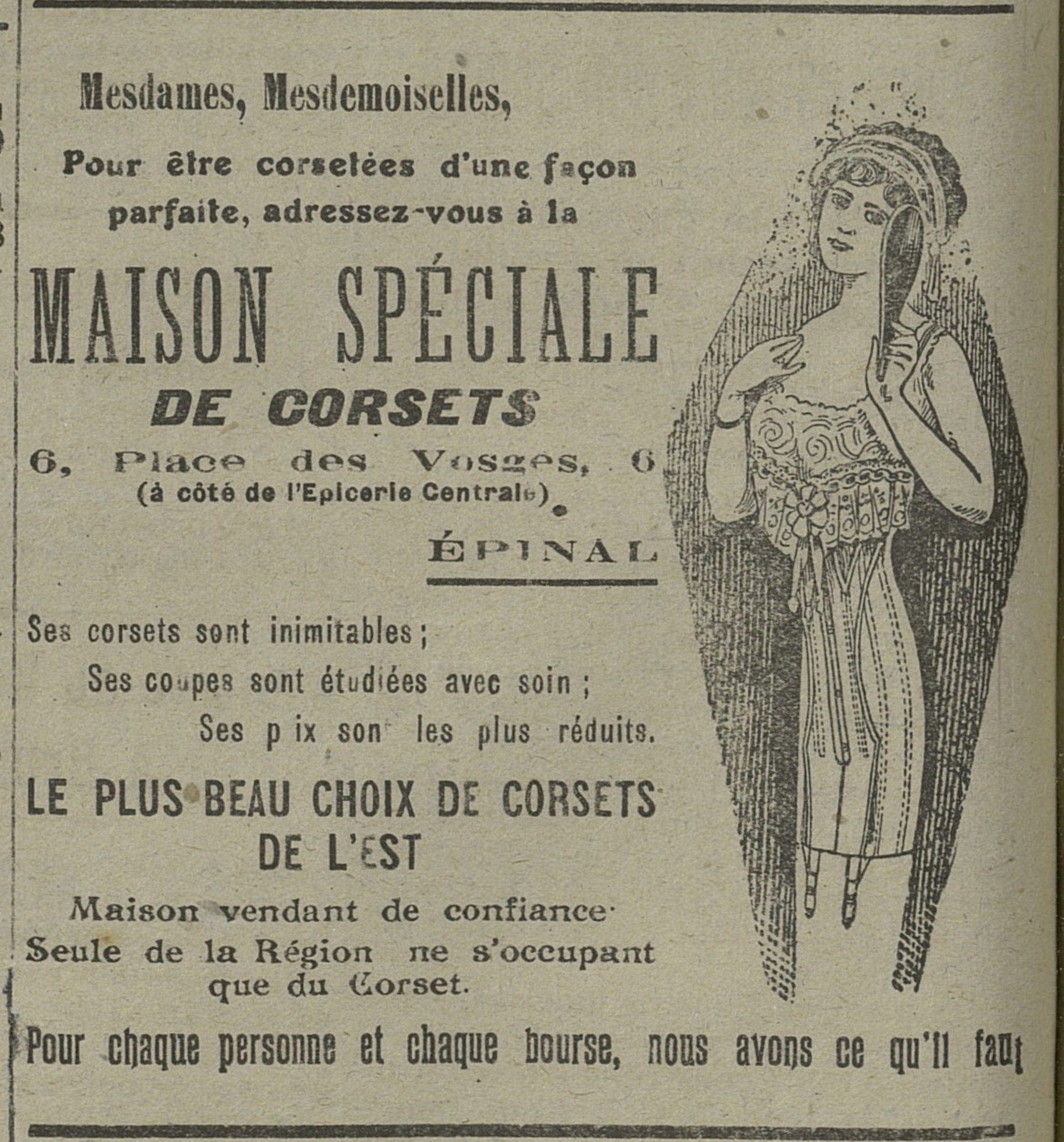 Contenu du Maison spéciale de corsets Contenu du Maison spéciale de corsets
