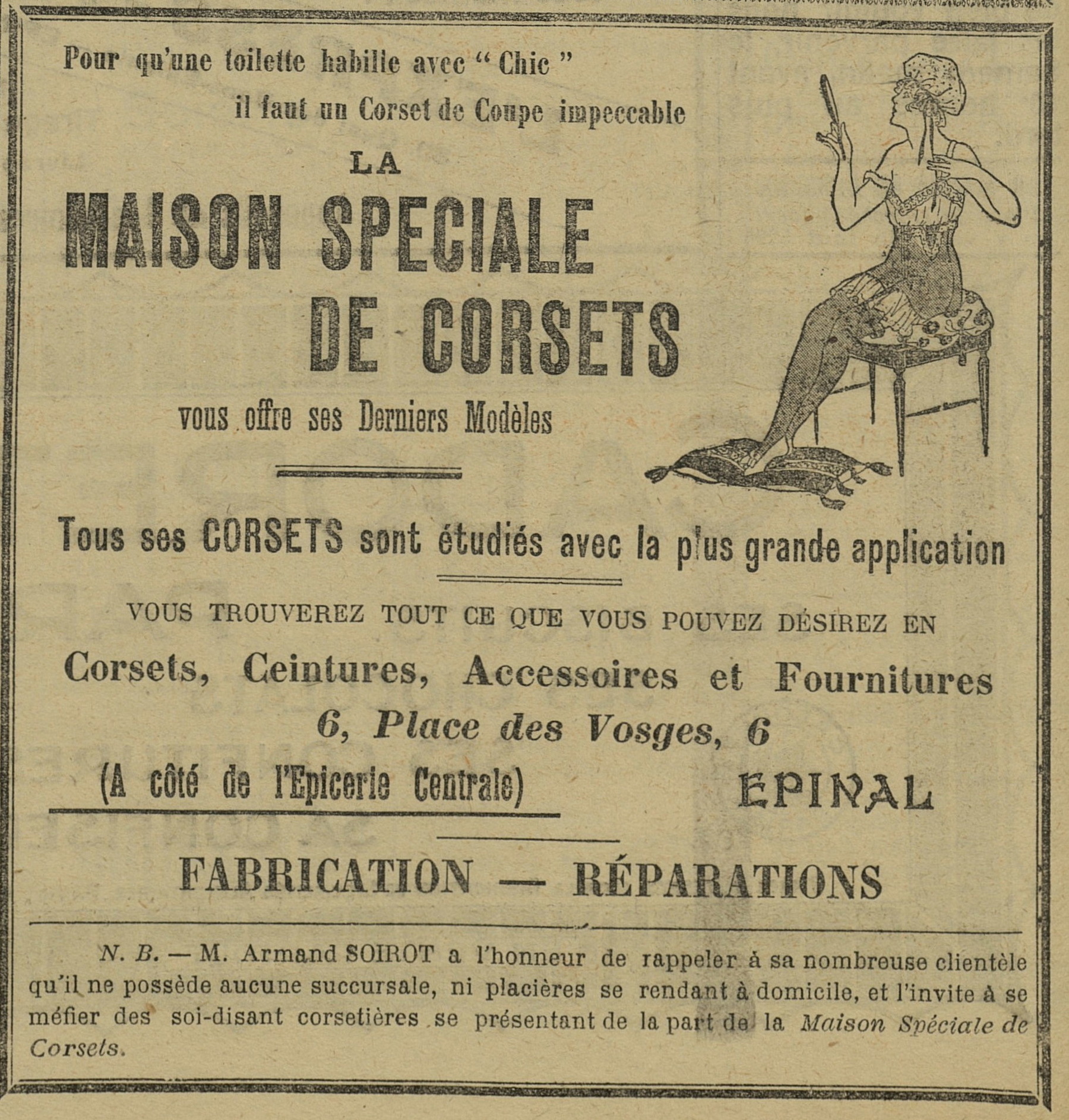 Contenu du Maison spéciale de corsets Contenu du Maison spéciale de corsets