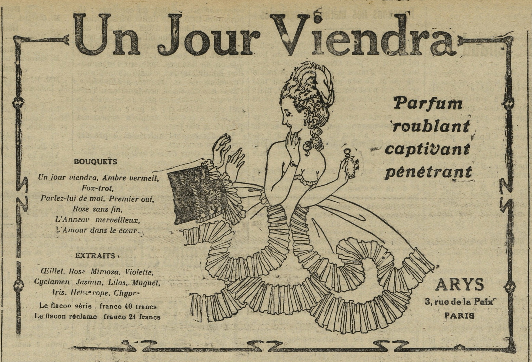 Contenu du Un jour viendra Contenu du Un jour viendra