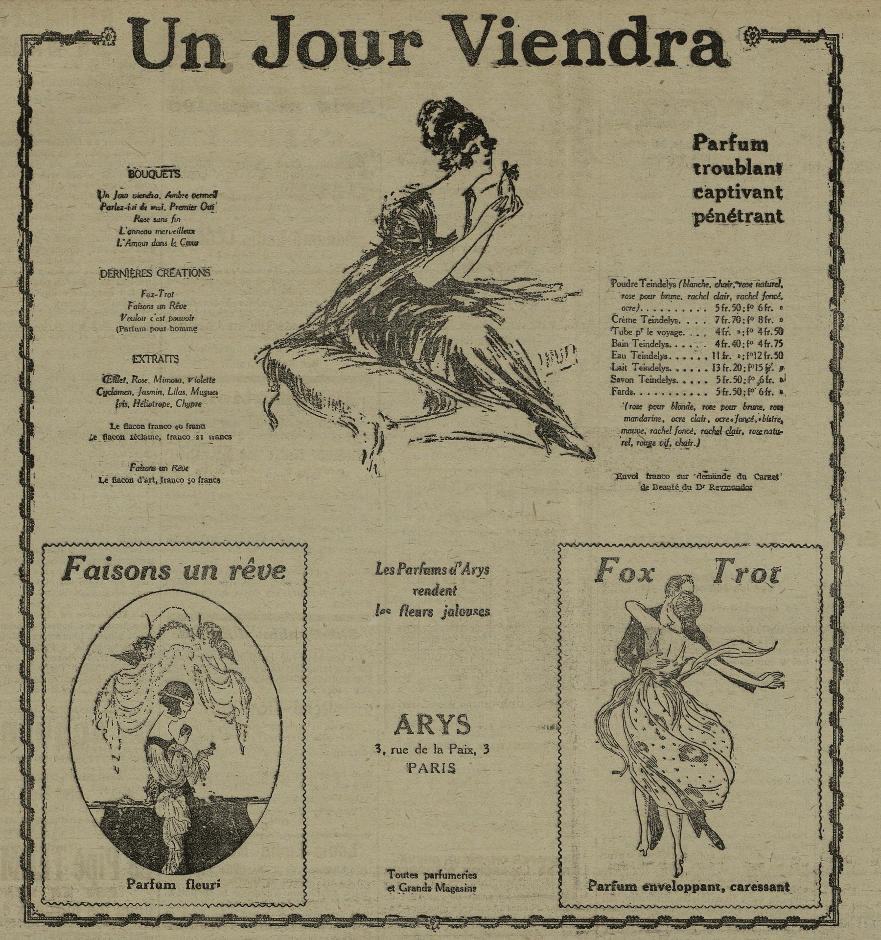 Contenu du Un jour viendra Contenu du Un jour viendra