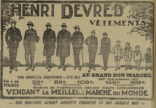 La mode au masculin La mode au masculin