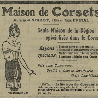 Le corset dans les années 1920
