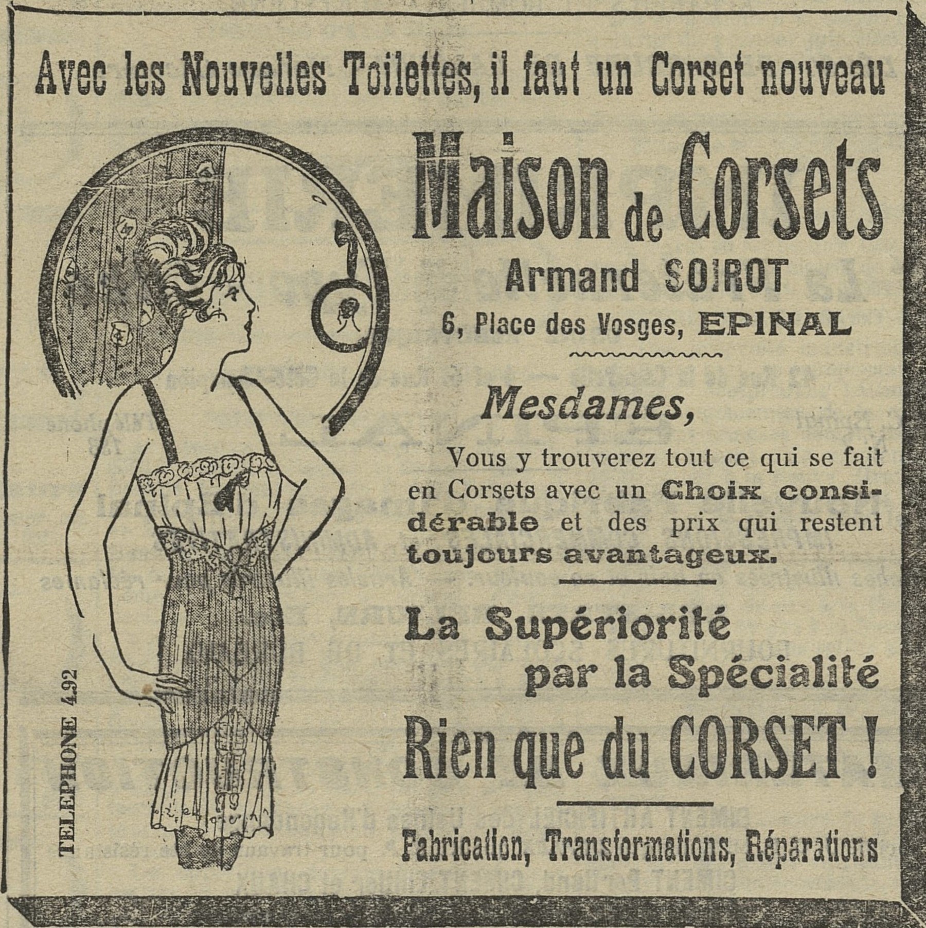Contenu du Maison de Corsets Contenu du Maison de Corsets
