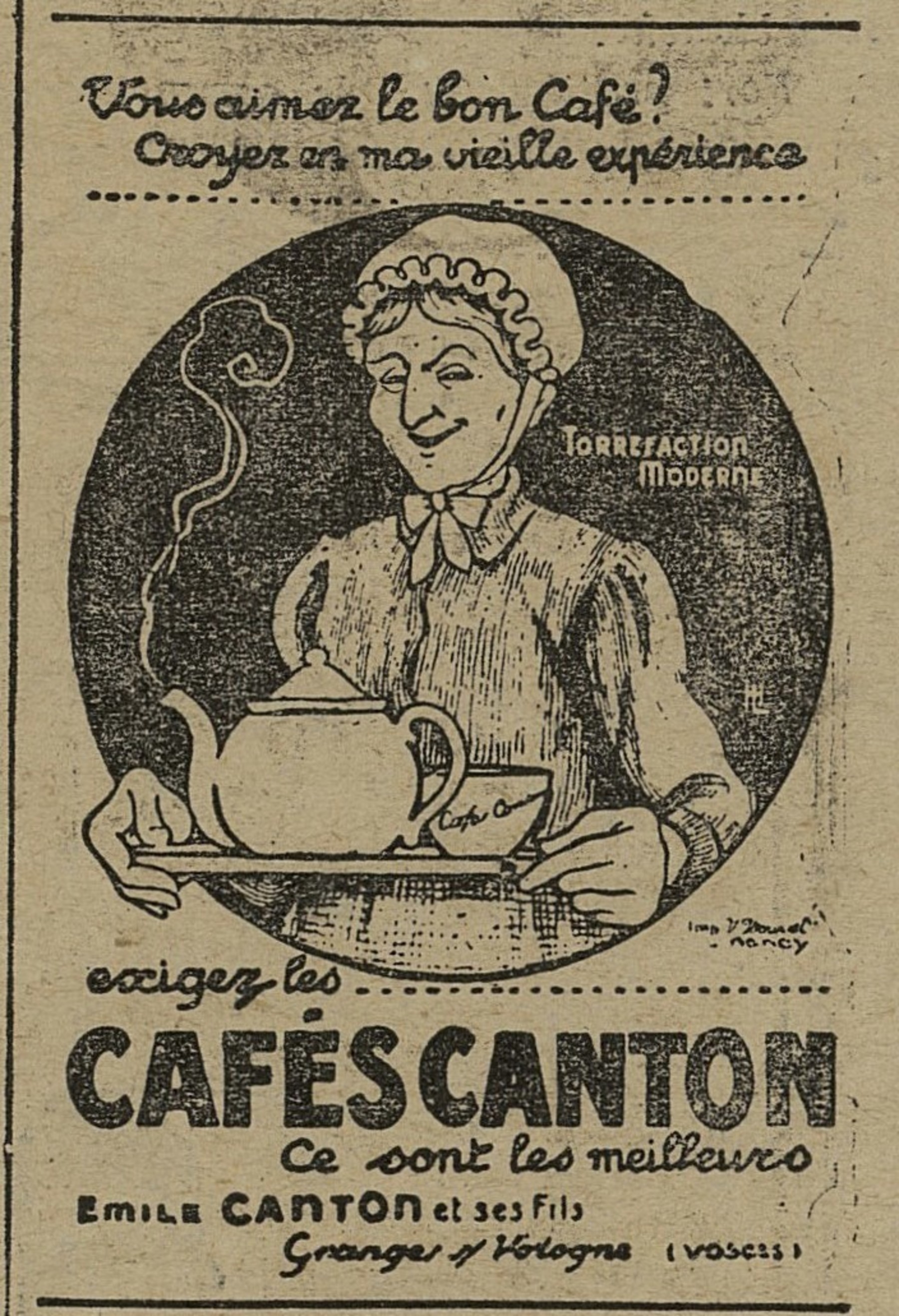 Contenu du Café Canton Contenu du Café Canton