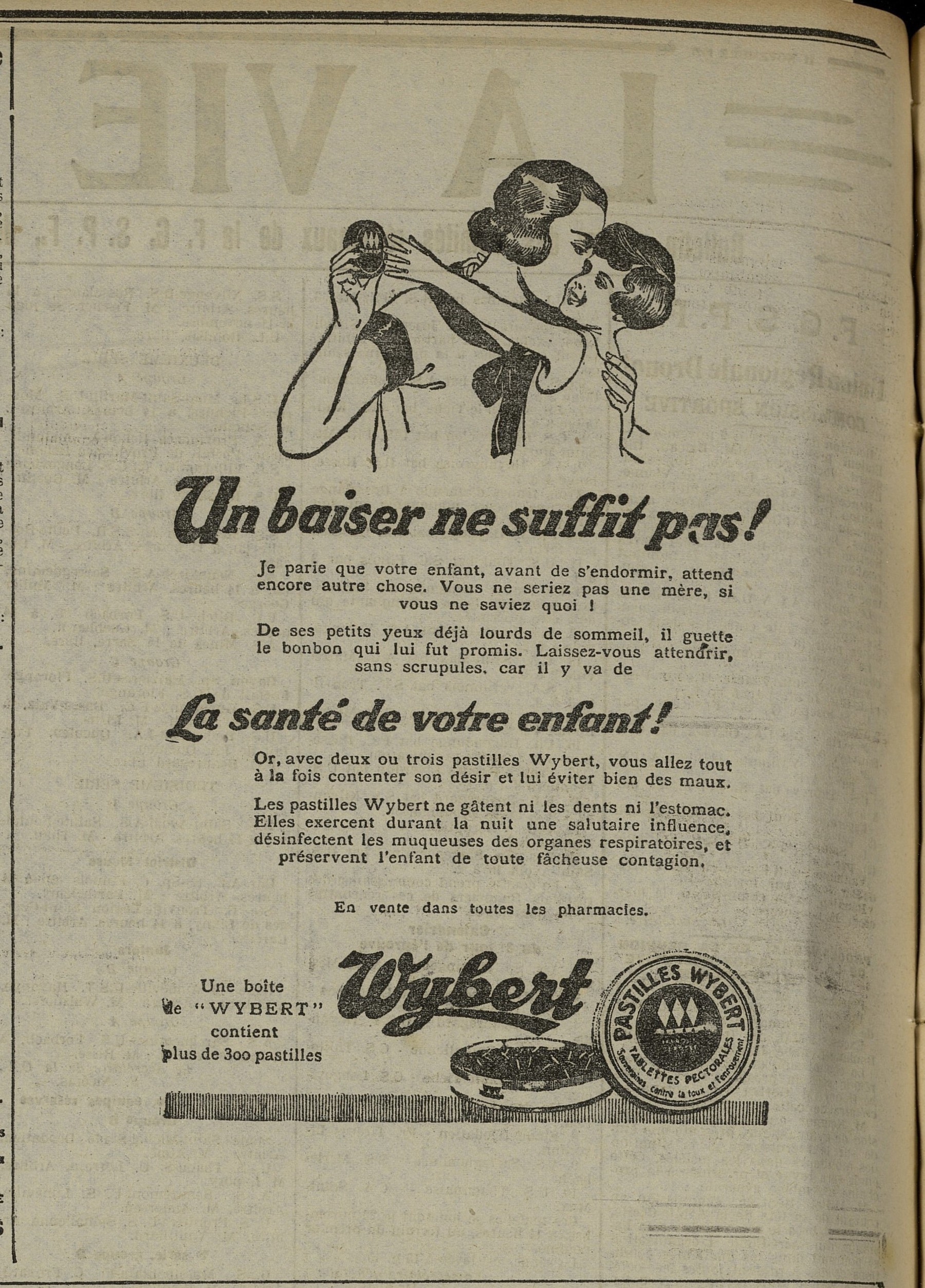 Contenu du Pastilles Wybert Contenu du Pastilles Wybert