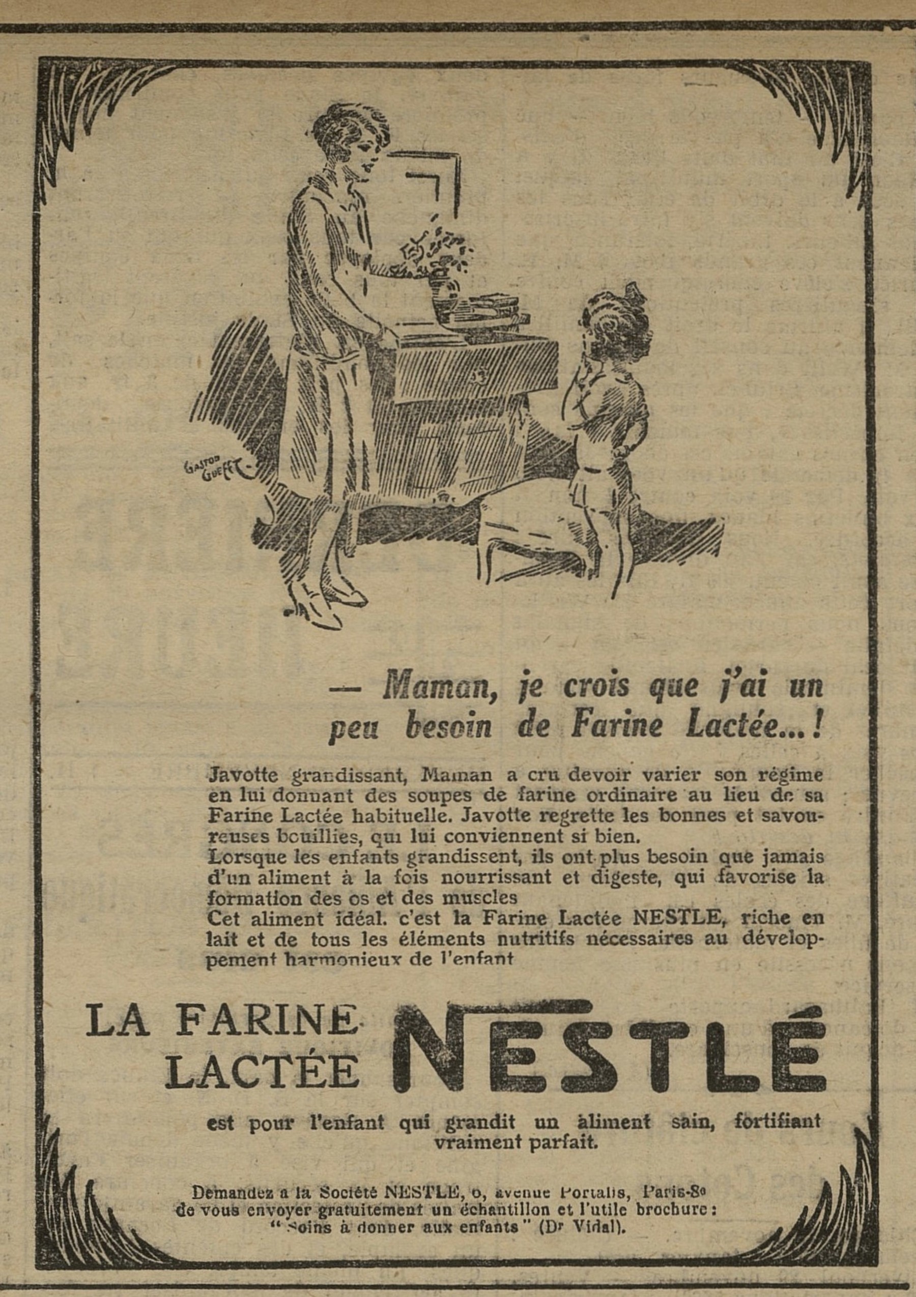 Contenu du Farine Nestlé Contenu du Farine Nestlé