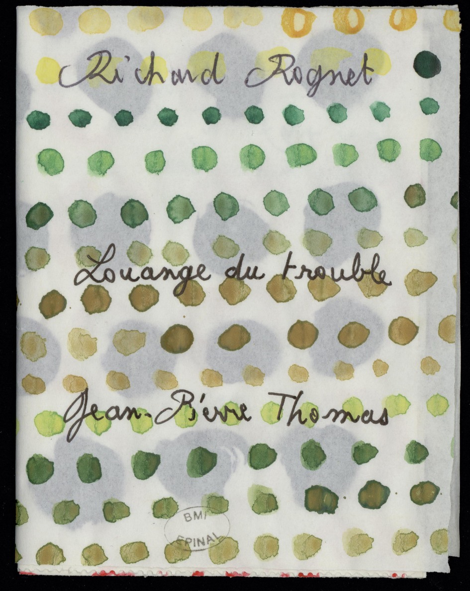Contenu du Richard Rognet et Jean-Pierre Thomas