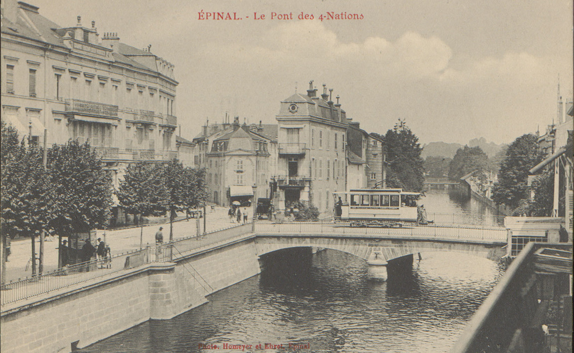 Contenu du Épinal, Pont des Quatre Nations