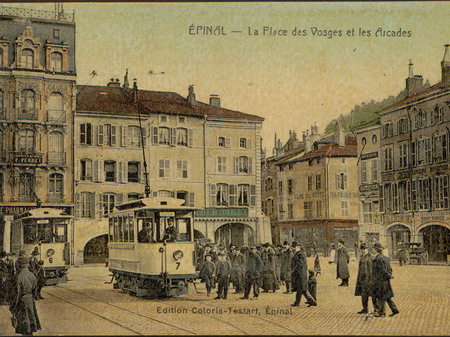 Contenu du Le tramway d'Épinal