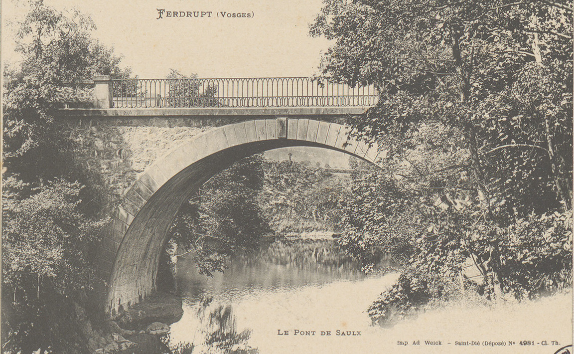 Contenu du Ferdrupt, Pont de Saulx