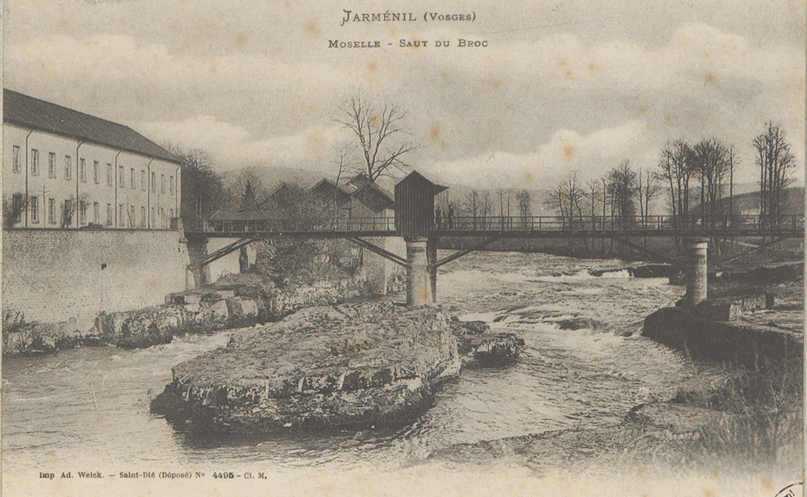 Contenu du Pouxeux - Jarménil, Pont du Saut-du-Broc