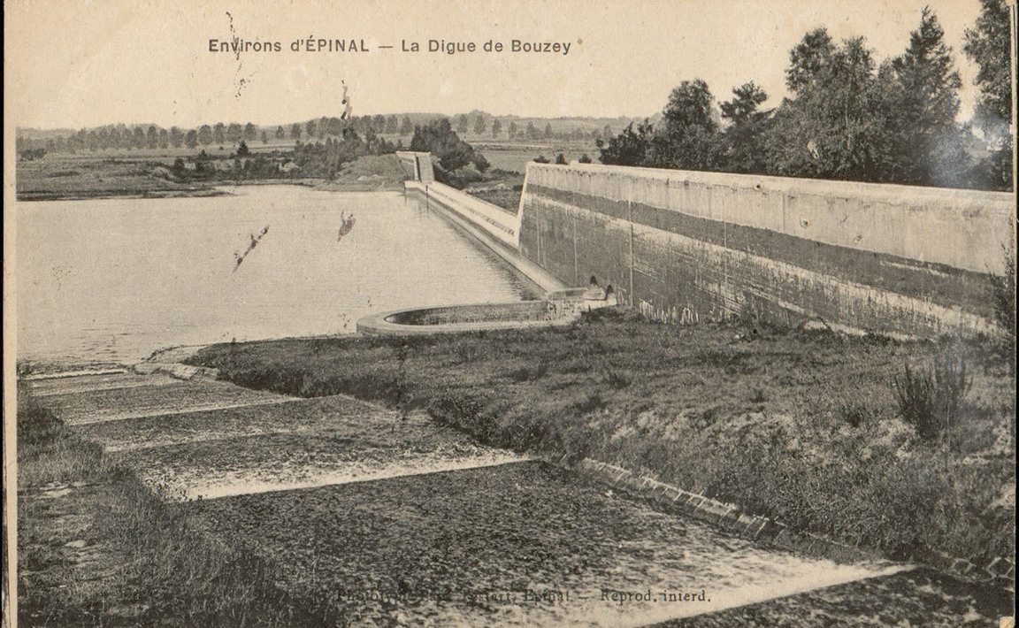 Contenu du Bouzey, Digue