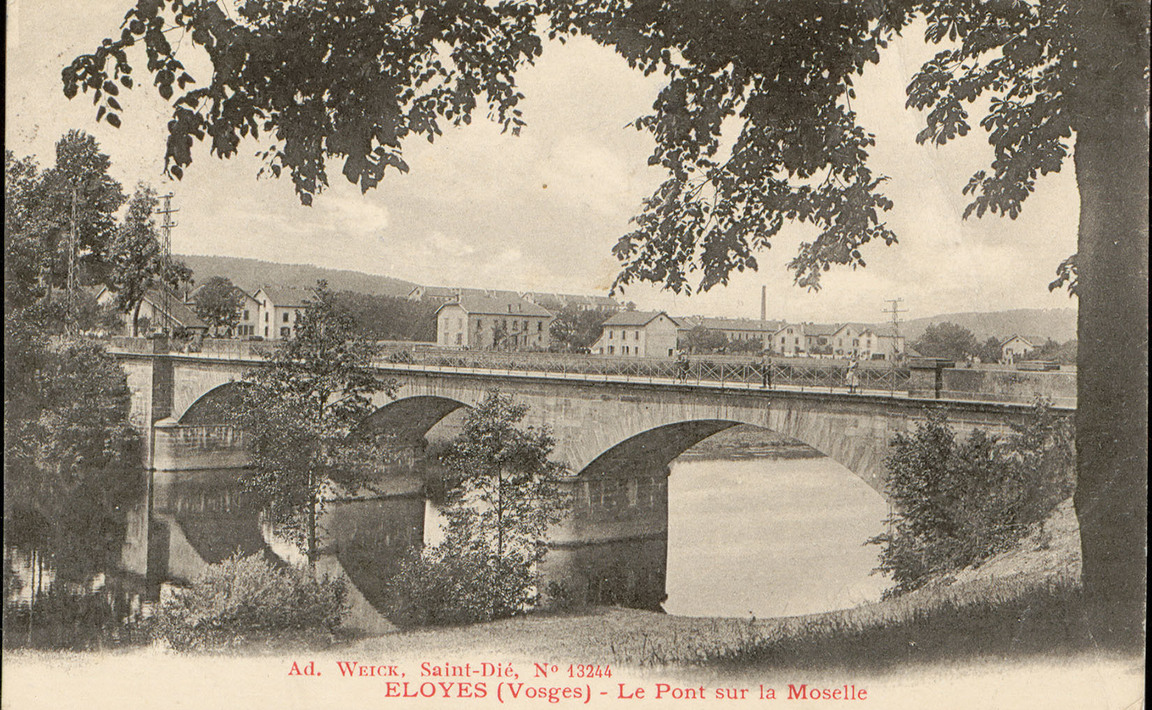 Contenu du Éloyes, Pont sur la Moselle