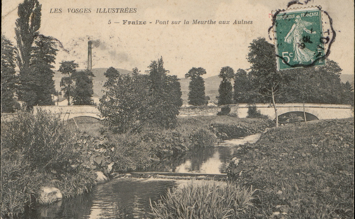 Contenu du Fraize, Pont sur la Meurthe