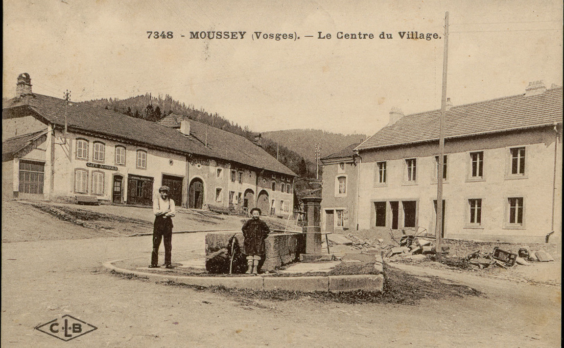Contenu du La Fontaine du centre ville de Moussey