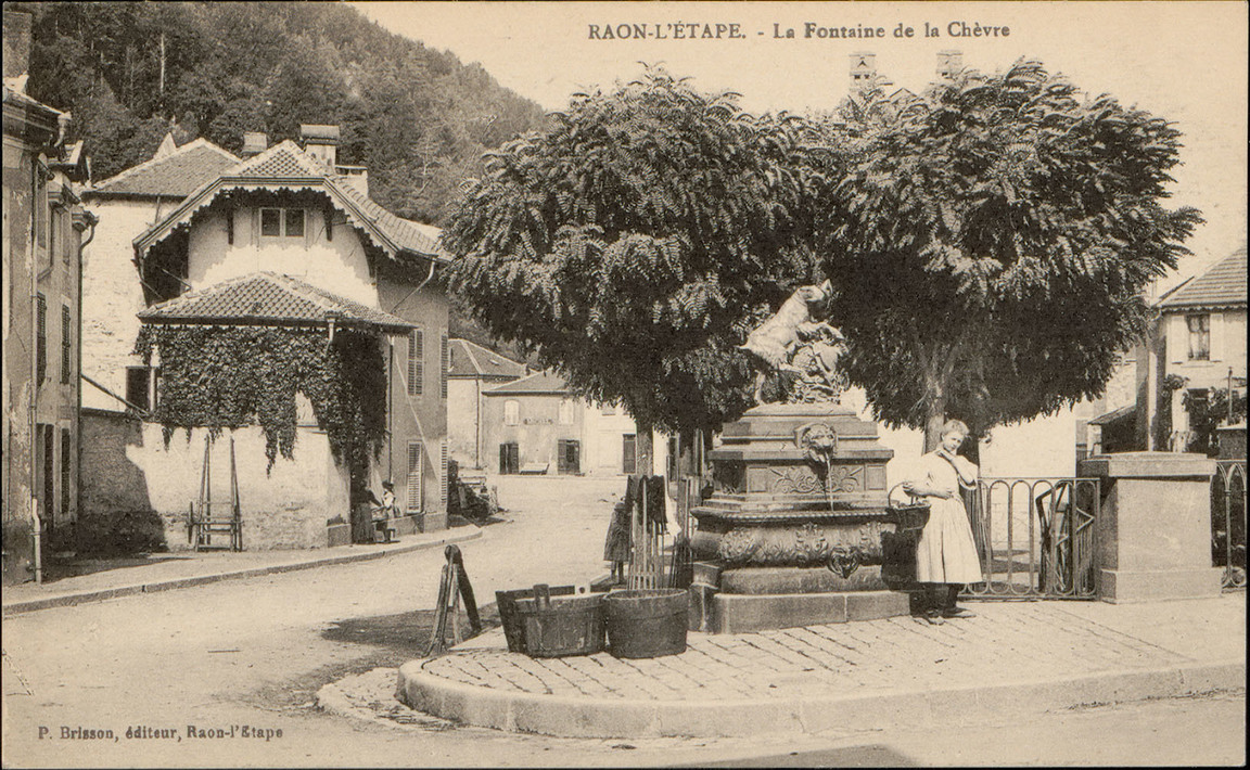 Contenu du La Fontaine de la Chèvre à Raon-l'Etape