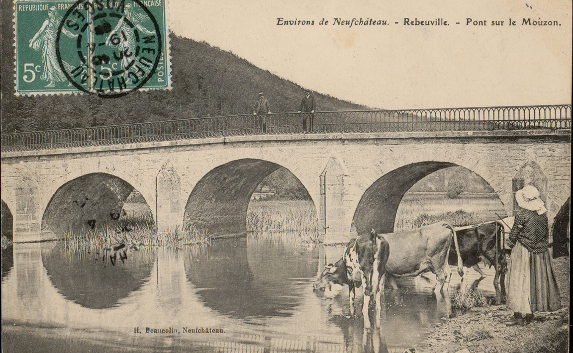 Contenu du Rebeuville, Pont sur le Mouzon
