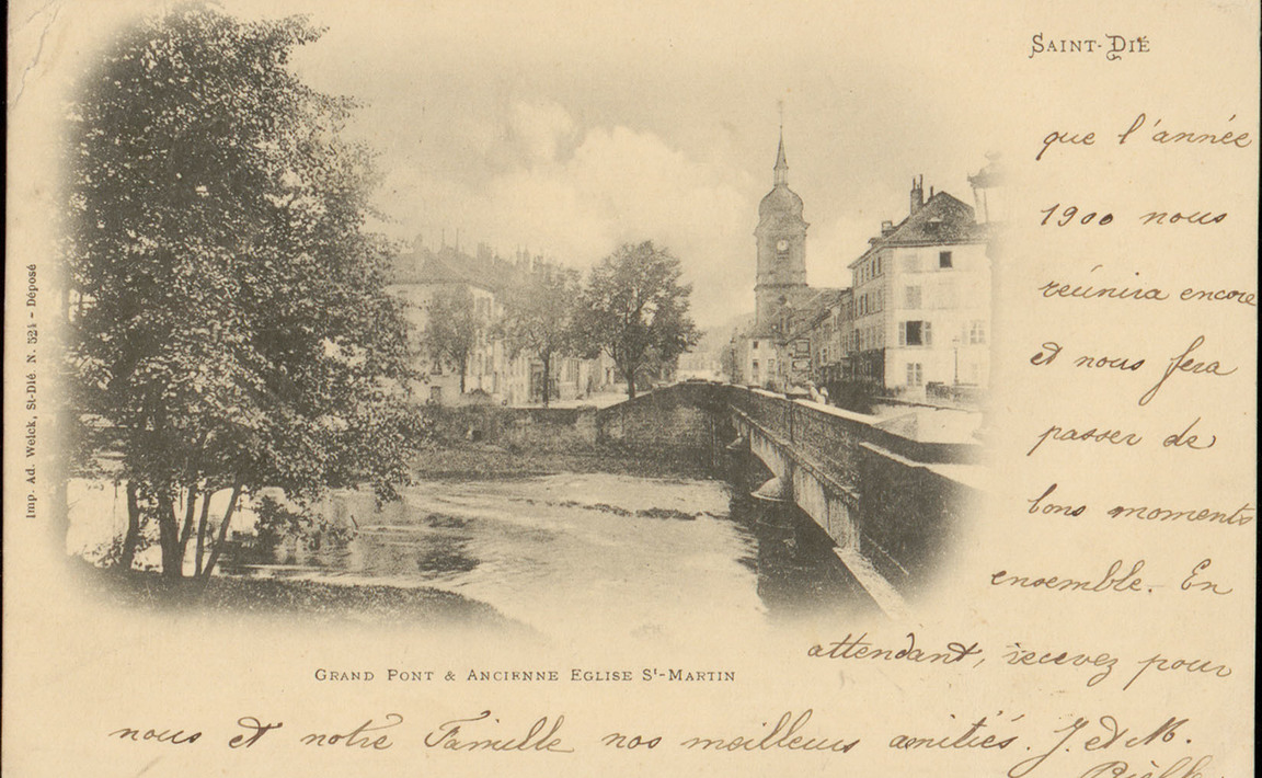 Contenu du Saint-Dié-des-Vosges, Grand Pont