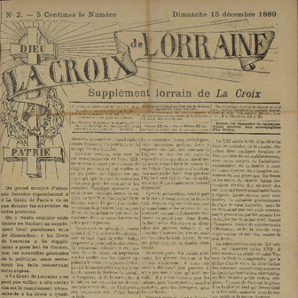 La Croix de Lorraine La Croix de Lorraine