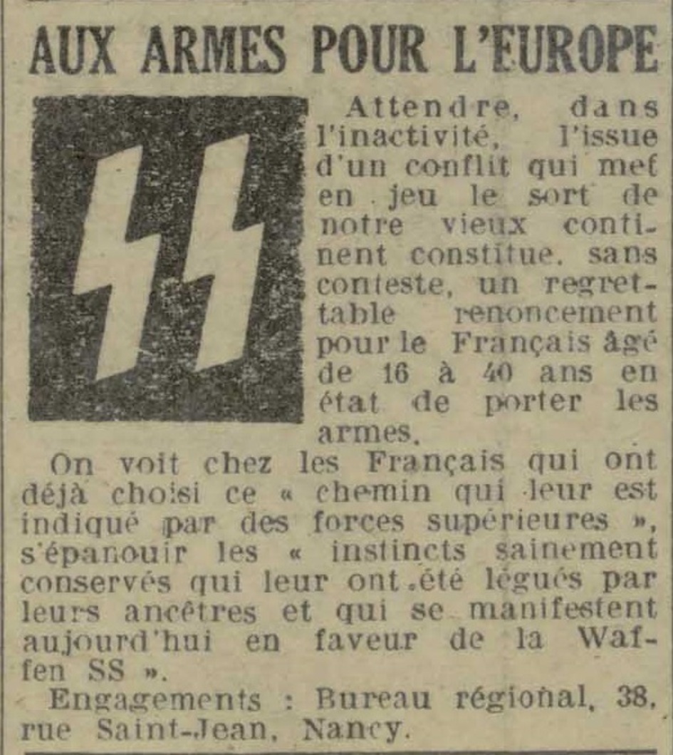Contenu du Avant la Libération Contenu du Avant la Libération