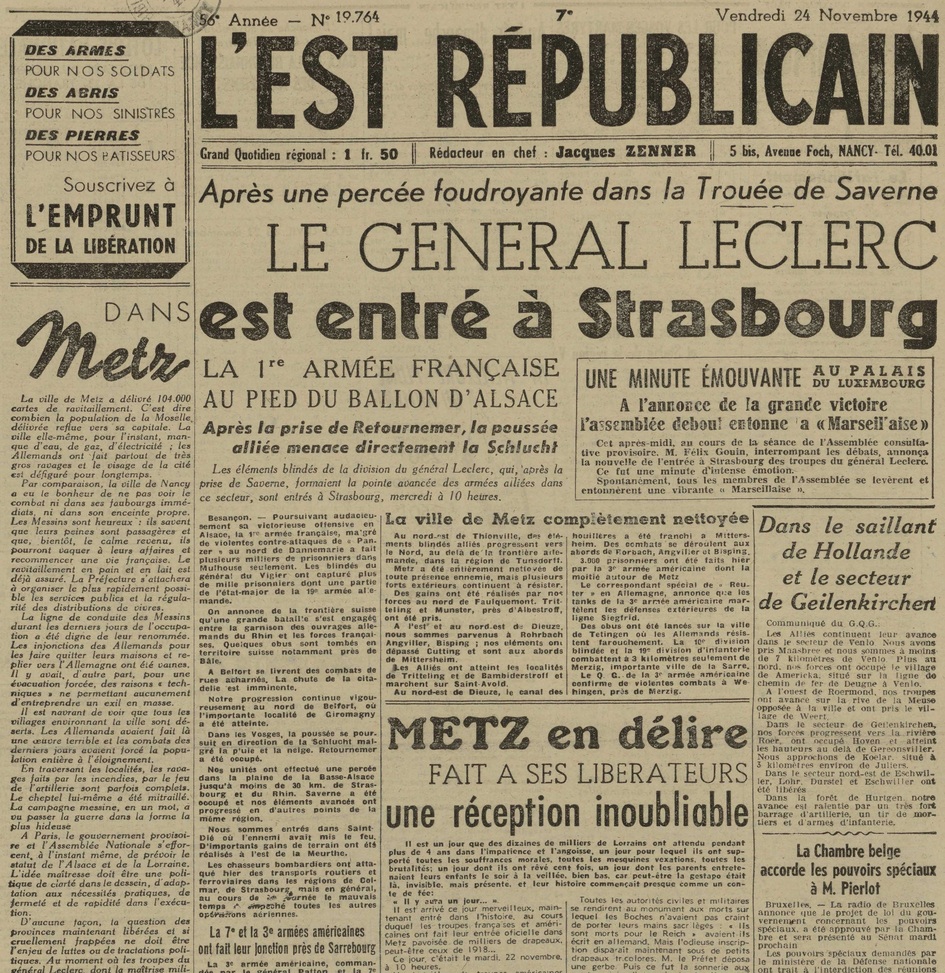 Contenu du La fin du calvaire lorrain Contenu du La fin du calvaire lorrain