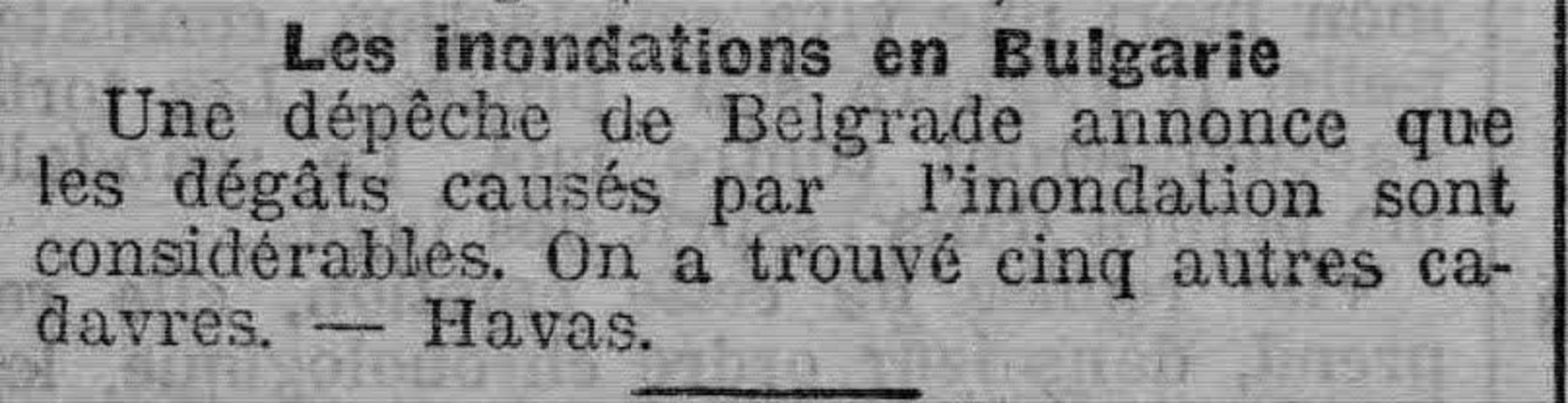 Contenu du L'Est Républicain, 22 Avril 1910 Contenu du L'Est Républicain, 22 Avril 1910