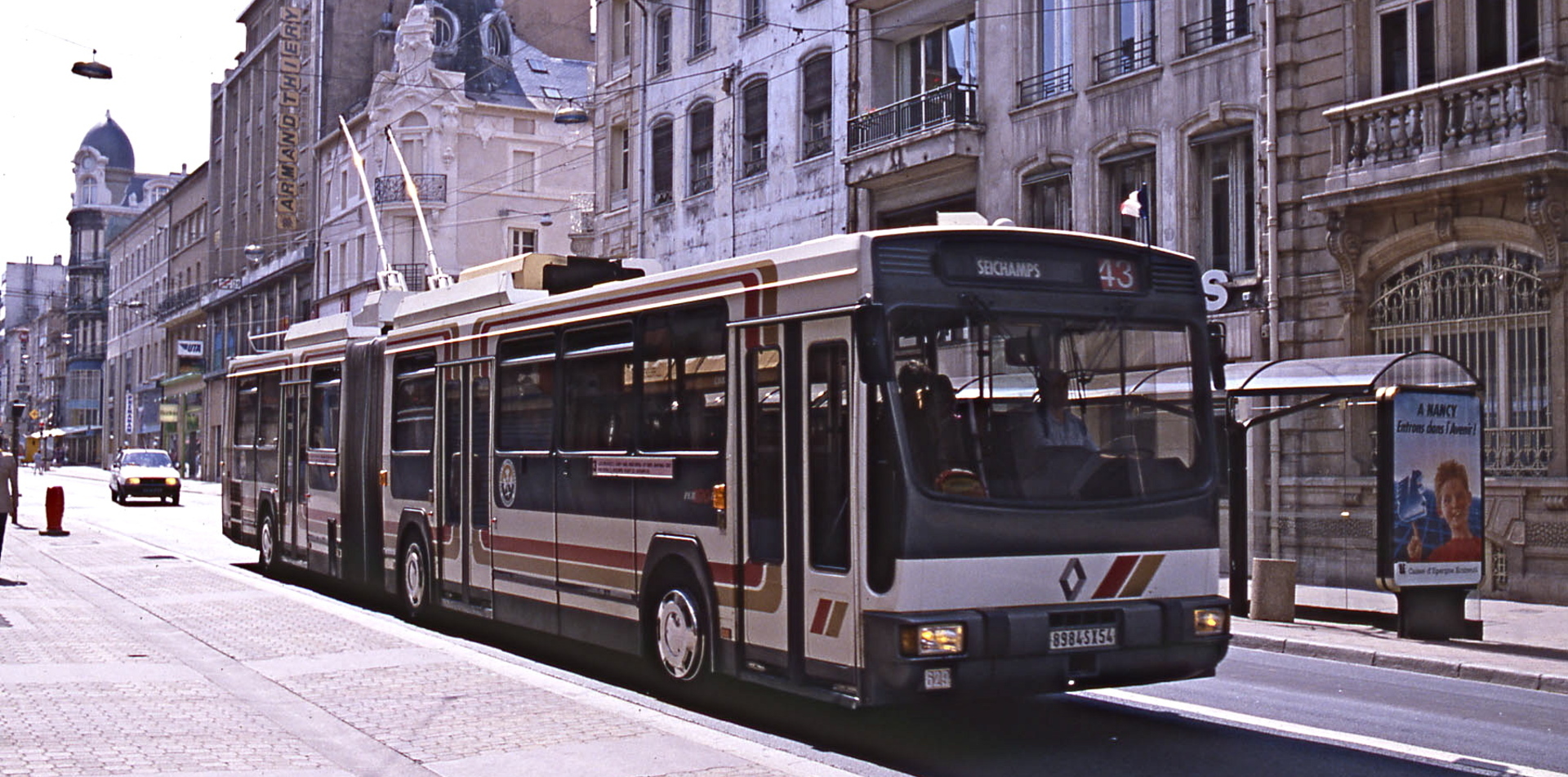 Contenu du Les transports urbains de Nancy, sur rails ou sur pneus, en 3 étapes