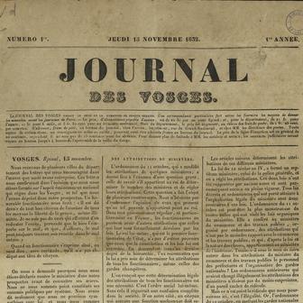 Le Journal des Vosges