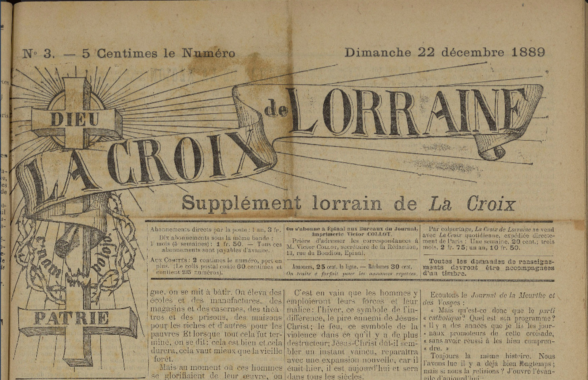 La Croix de Lorraine