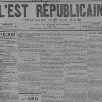 L'Est républicain : 1889-1918