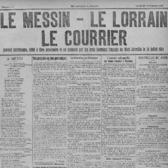 Le Messin - Le Lorrain - Le Courrier de Metz